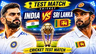 IND vs SL TEST MATCH 🔥 | India vs Sri Lanka | Cricket 26 Gameplay