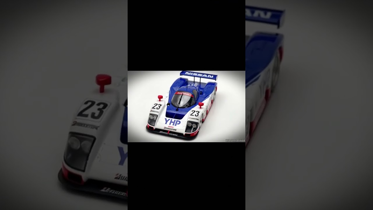 1/12 Scale Nissan R91CP 23 Blue White Red KSR08666A Resin Car