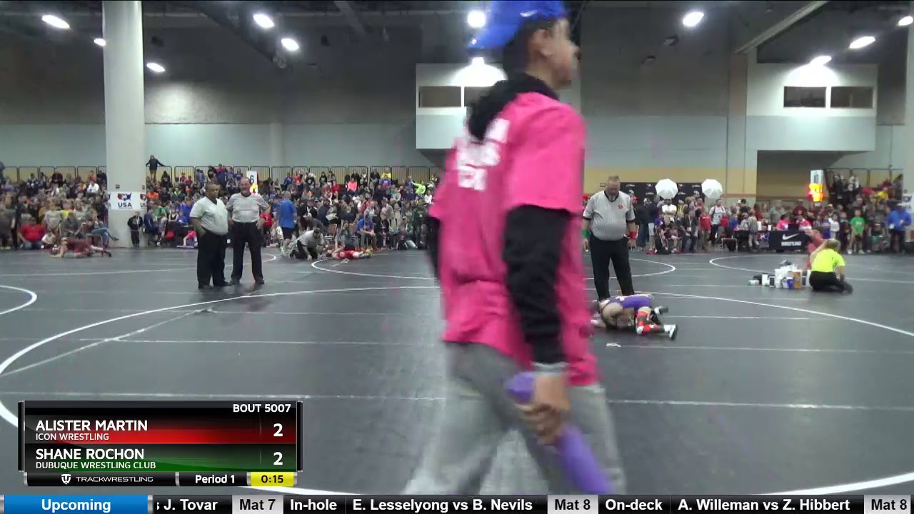 Big Grade 3 And 4 55 Alister Martin Icon Wrestling Vs Shane Rochon ...