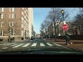 Driving Philadelphia City & Highway Downtown and to Airport on 95 South 2019 December 26