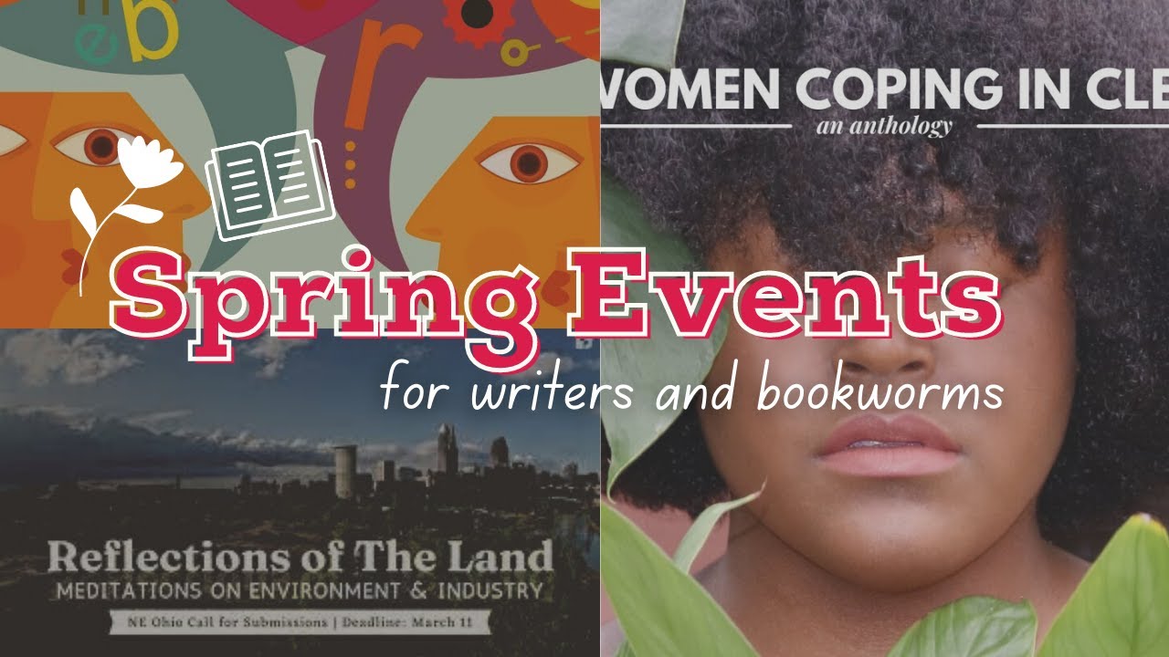 Spring Events for Writers and Bookworms ft. @Nahomy’s Library🌷✍️📖