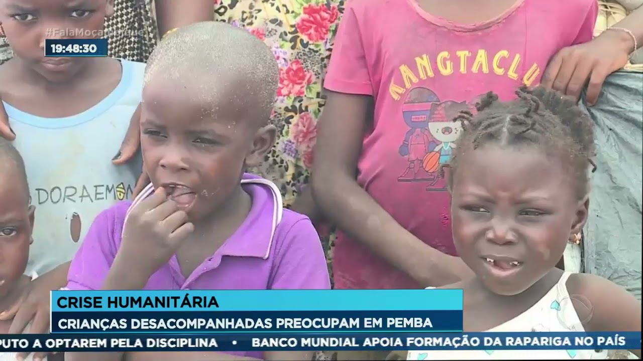 CRIANÇAS NÃO ACOMPANHADAS CHEGAM A PEMBA DEPOIS DA VIOLÊNCIA EM PALMA