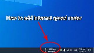 Internet speed meter for pc windows 10 free download screenshot 5