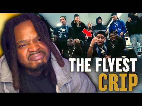 MR.GET ON FEET & TIPPY TOE!!! Bkandzmb3z - The Flyest Crip (Official Music Video) | REACTION