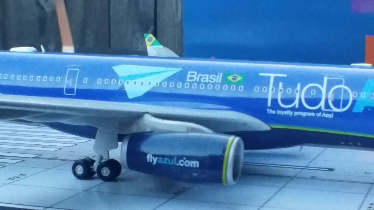 jc wings 200 azul brazilian airlines airbus a330 200 tudoazul livery azul frequent flyer program