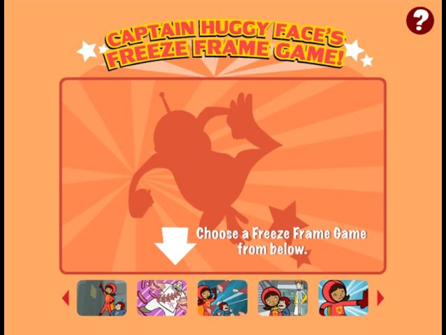 WordGirl: Captain Huggy Face's Freeze Frame Game! - YouTube