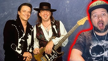 Musician REACTS STEVIE RAY VAUGHAN & JIMMIE VAUGHAN Pipeline LIVE Double Neck Guitar REACTION