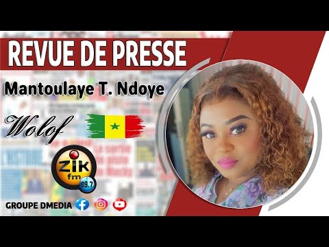 Revue de Presse wolof zik et Sen tv du lundi 05 aout 2024 avec Mantoulaye Thioub Ndoye