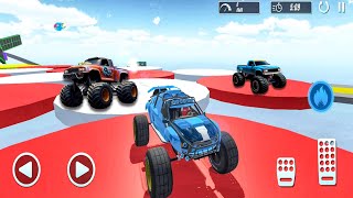 Luxury Car God Level Driving Mega Ramp Stunt - Car Transporter Truck Game #02 - Android Gameplay screenshot 5