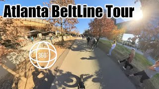 ATLANTA BELTLINE EASTSIDE TRAIL - 360 TOUR - USE YOUR MOUSE OR PHONE TO CONTROL THE VIEW