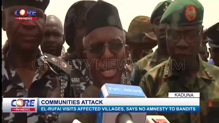 EL-RUFAI VISITS AFFECTED VILLAGES, SAYS NO AMNESTY TO BANDITS...watch & share...!