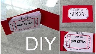 DIY ♡ CUPONES DE AMOR ♡ DETALLES PARA MI NOVIO