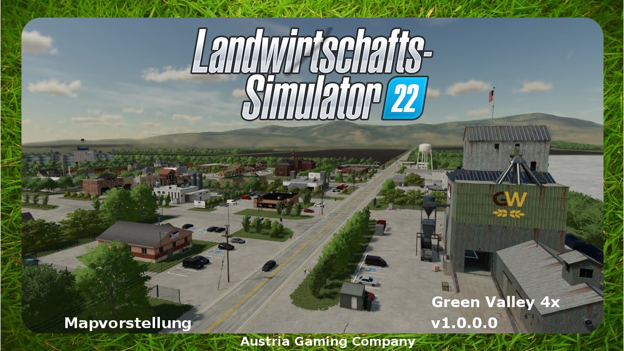 LS22 Mapvorstellung ★ Green Valley Nebraska 4x v1.0.0.0 YouTube