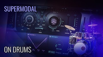 Supermodal Filter on Drums - Preset Demo (No Talking)