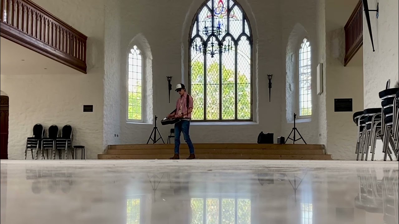 Appalachian Resonator Guitar - Improv in an old Irish Church in County Cork