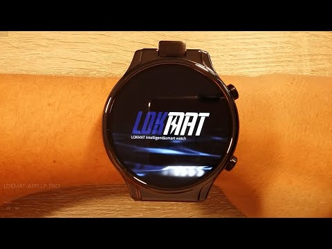 LOKMAT APPLLP PRO Smartwatch Android 10.7 4GB+64GB MT6762 1600mAh 2.1 Inch 13MP Autofocus Camera 4G