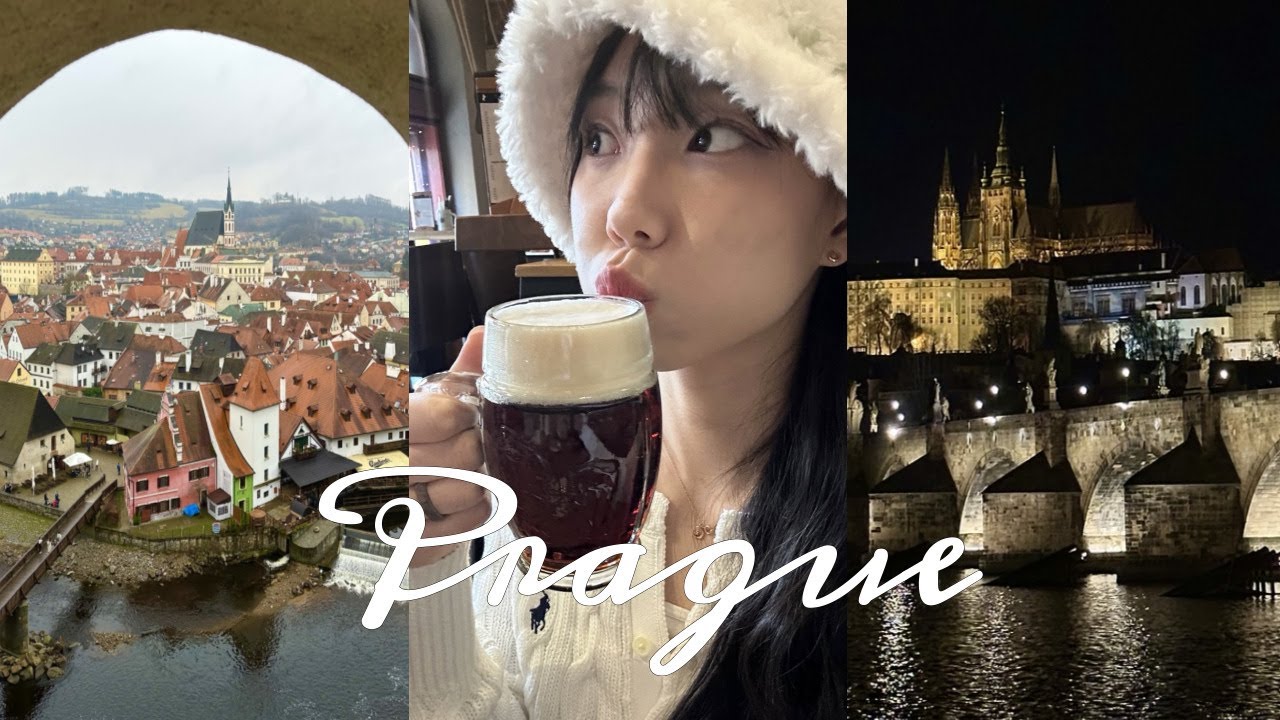 낭만의 도시 프라하🇨🇿 (feat. 체스키 크룸로프)