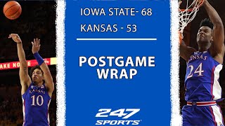 Postgame wrap: Kansas basketball's lackluster display leads to road loss at Iowa State