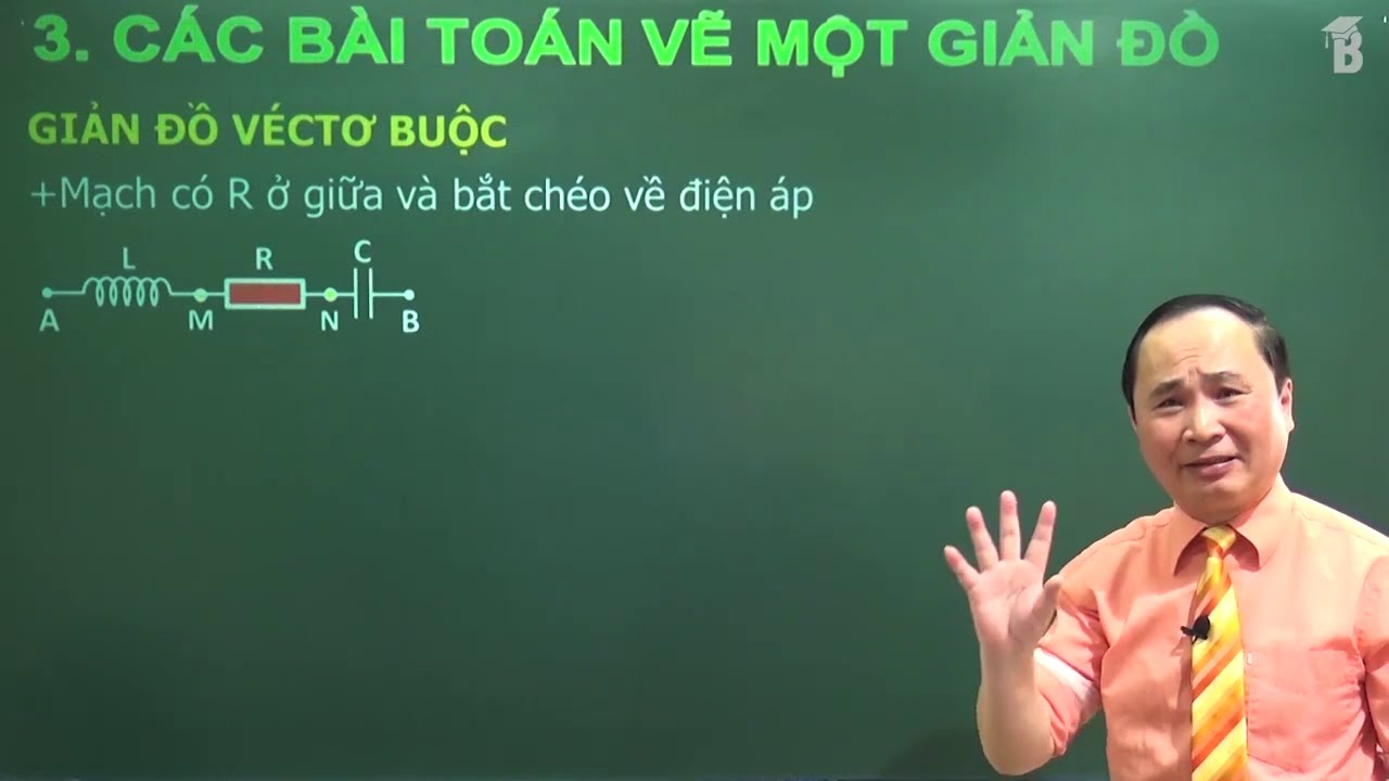 Nhận diện bản chất các kiểu giản đồ vectơ - Phần 1 | Thầy Chu Văn Biên