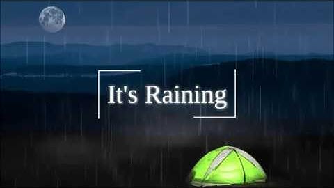 Amazing Video Background With Raining Effect Using Only HTML & CSS