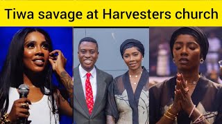 😱Celebrity church?Netizens questions as Tiwa Savage was seen at Pastor Bolaji's church (Harvesters)🤔