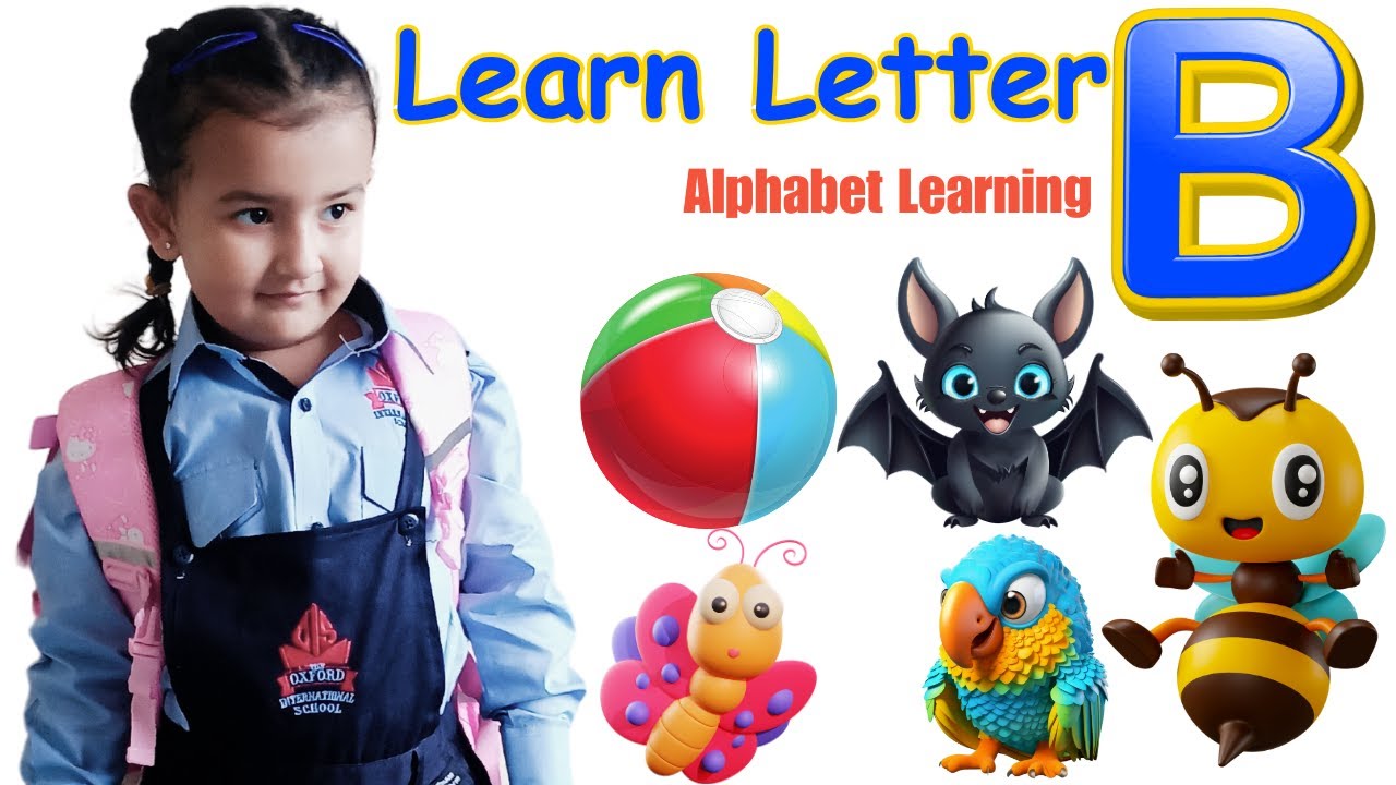 Let's Explore the Alphabet | Learn the Letter B. #letterb #learnuptv