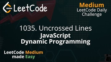 1035. Uncrossed Lines | Dynamic Programming | LeetCode Daily Challenge