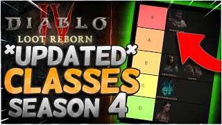 *UPDATED* Diablo 4 CLASS TIER LIST The ONLY NEW ONE YOU NEED!