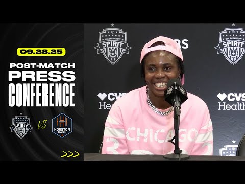 Tara McKeown and Gift Monday Post-Match Press Conference | Week 22 vs Houston Dash | 09.28.25