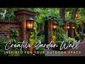 Great Home Ideas: Get Inspired &amp; Creative Garden Wall Designs for Your Outdoor Space