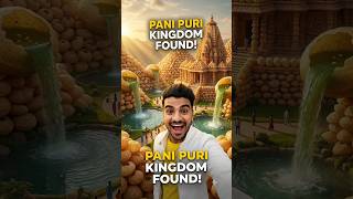 Pani Puri Fantasy World 🌍😱 | Realistic Vlog Golgappa Universe | AI Food World #shorts #ai #viral