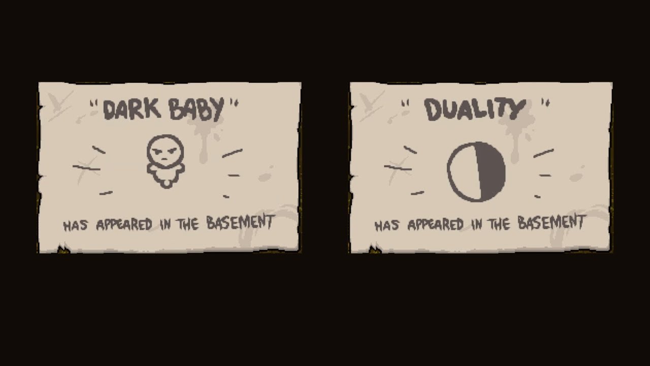 How To Unlock Duality The Binding Of Isaac Repentance Youtube