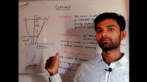 Catenary |  BSC Mathematics| Lecture 01|