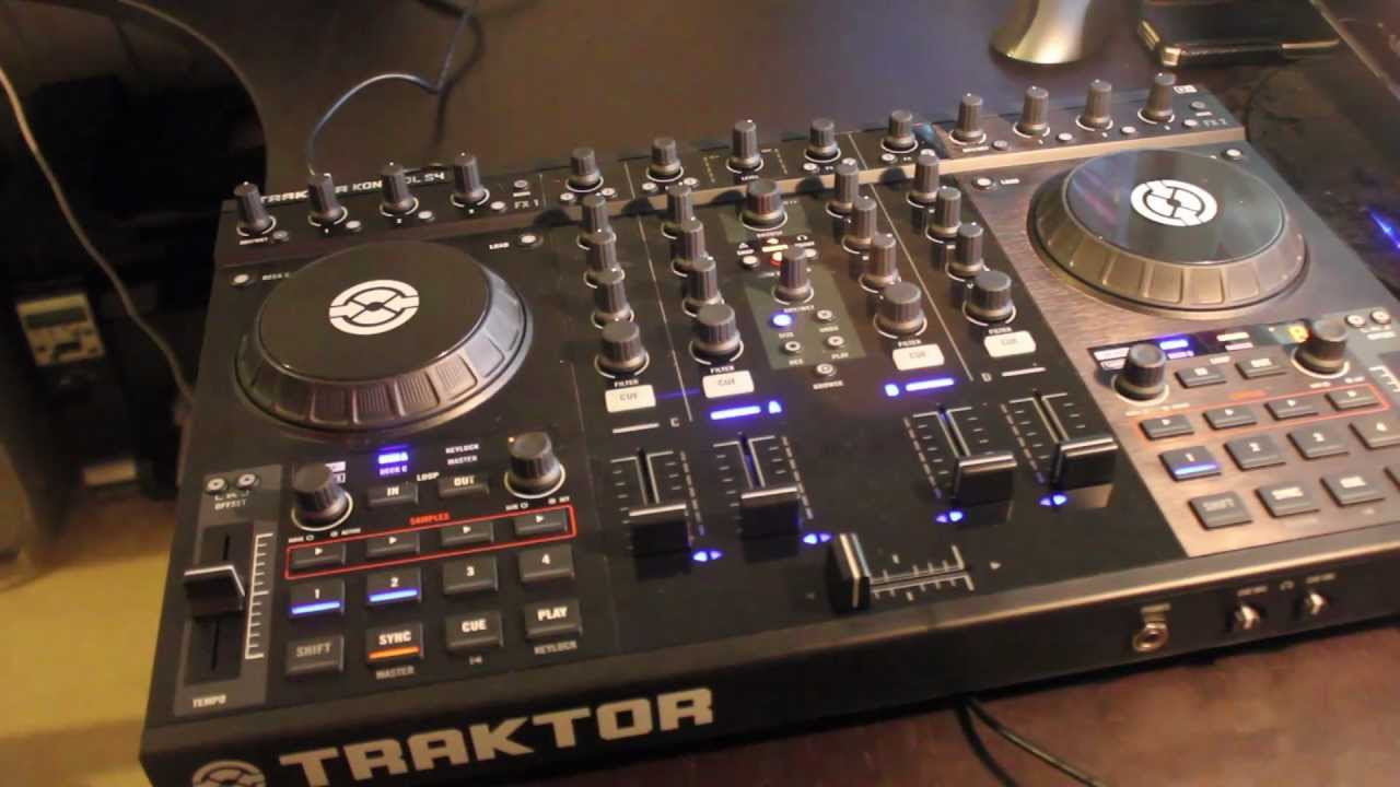 Review - NI Traktor Kontrol S4 DJ Controller - YouTube