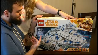 Star Wars - Building the Millennium Falcon- 1414 pieces!