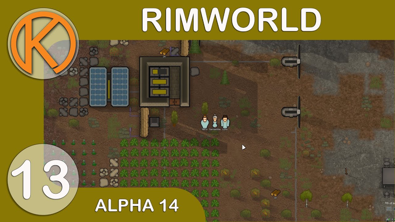 RimWorld Alpha 14 - FROZEN PIGS - Ep. 13 - Steam Gameplay / Let's Play
