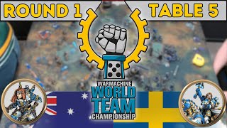Warmachine WTC 2025 - Round 1 Table 5 - Gravediggers [Jakes] vs Storm Legion [Calder]