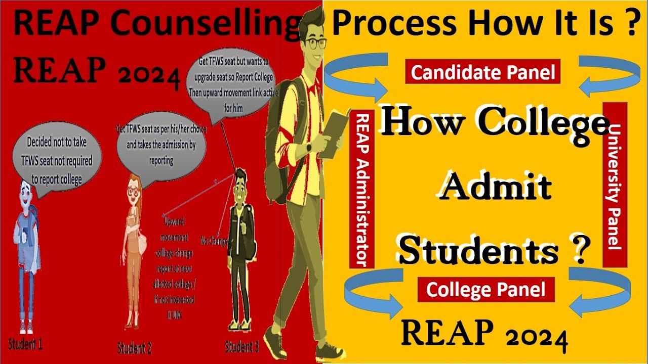 REAP Counselling 2024 | How College Admit Students ? Complete Process of Admission all Panel How?