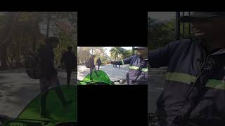 Security Guard ne Zx10R Park karne se mna kar diya 😤 #securityguarding #zx10r #motovlog #rider