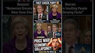 "GROCERY LIES?" Warren Confronts Sec. Bessent