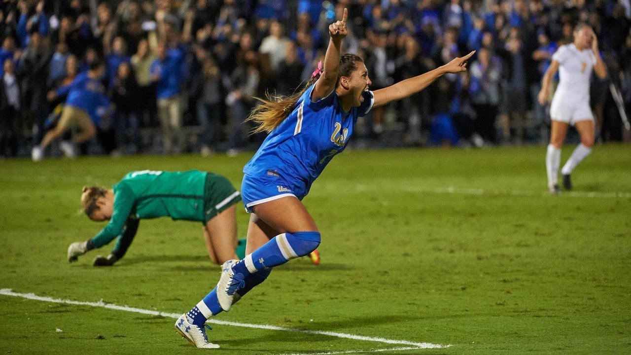 NCAA women's soccer highlight UCLA's Anika Rodriguez's golden goal