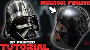The Darkside Of 3D Printing - Making A Darth Vader Helmet