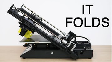 Folding 3D Printer: Fokoos Odin-5 F3 First Impressions