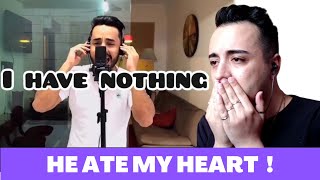 Gabriel Henrique - I Have Nothing (Whitney Houston) REACTION