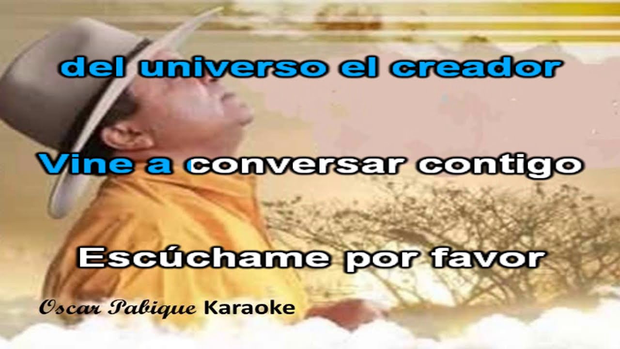 Mi Confesión - Jorge Guerrero - Karaoke
