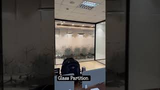 Glass Partition ytshorts fabrication homedecor design glass office glasspartition partition