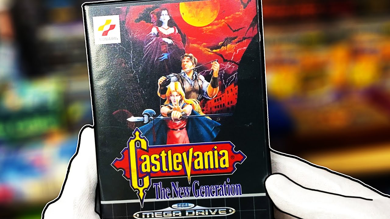 Unboxing Retrogaming Castlevania The New Generation For Console Sega