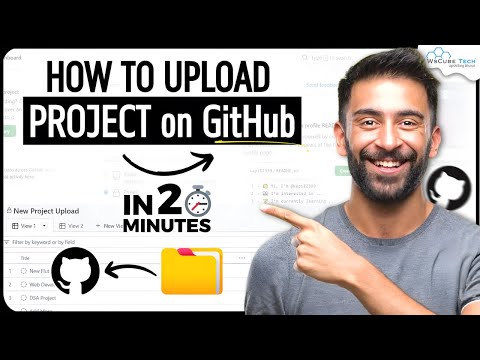 How to Upload Project on GitHub in 20 Minutes [Simple Way]