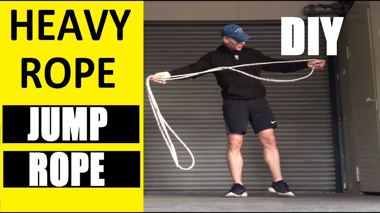 Heavy Rope Skipping Rope DIY: Strong Weighted Skipping Rope on a Budget 