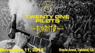 The Banditø Tøur Experience - Oracle Arena, Oakland, CA 11/11/18 (TWENTY ØNE PILØTS)